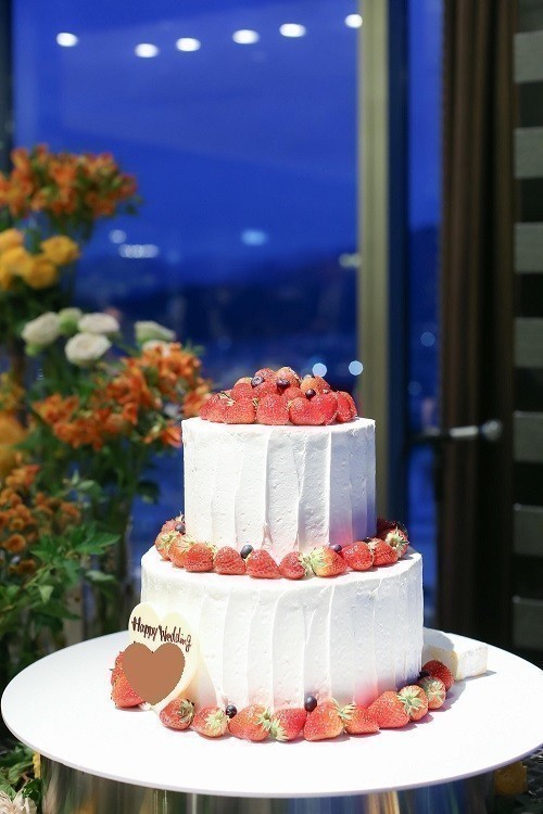 こだわり満載！グランディエールのウエディングケーキ🍰