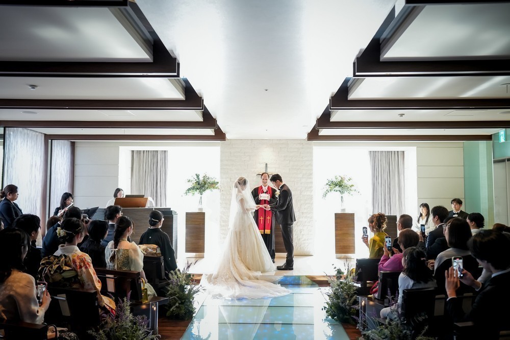 ゲストに静岡の景色を見せたい！高層階エレガントwedding🌹