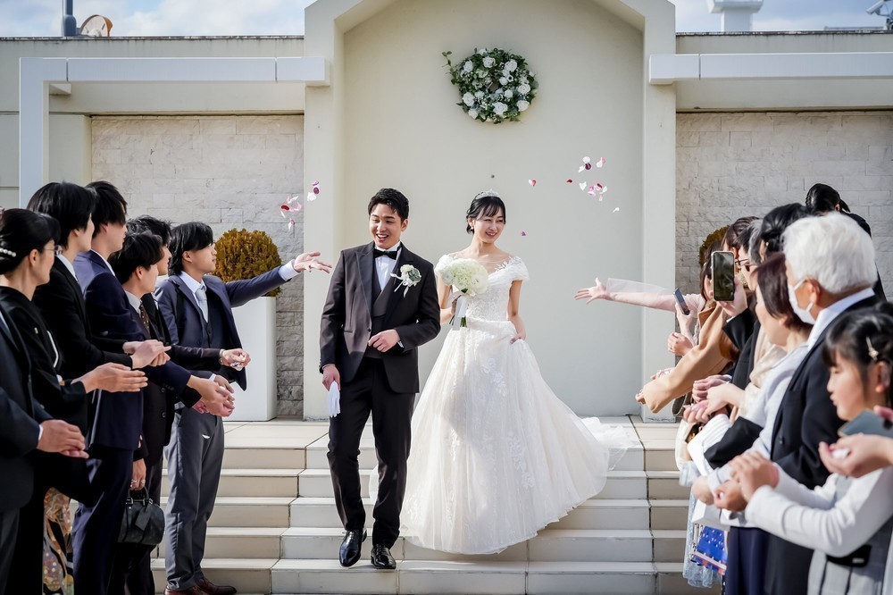 ゲストに静岡の景色を見せたい！高層階エレガントwedding🌹