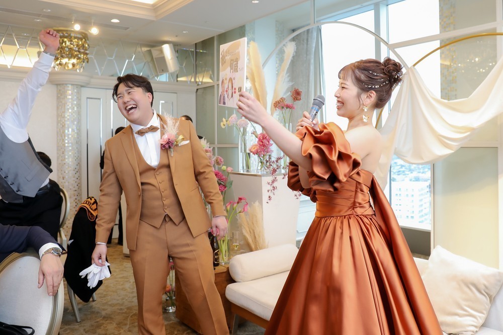 笑いあり！涙あり！人生で一番幸せな一日