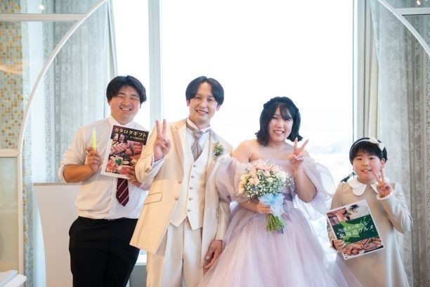 親御様も大満足!ご家族様もゲストも心温まるストーリー