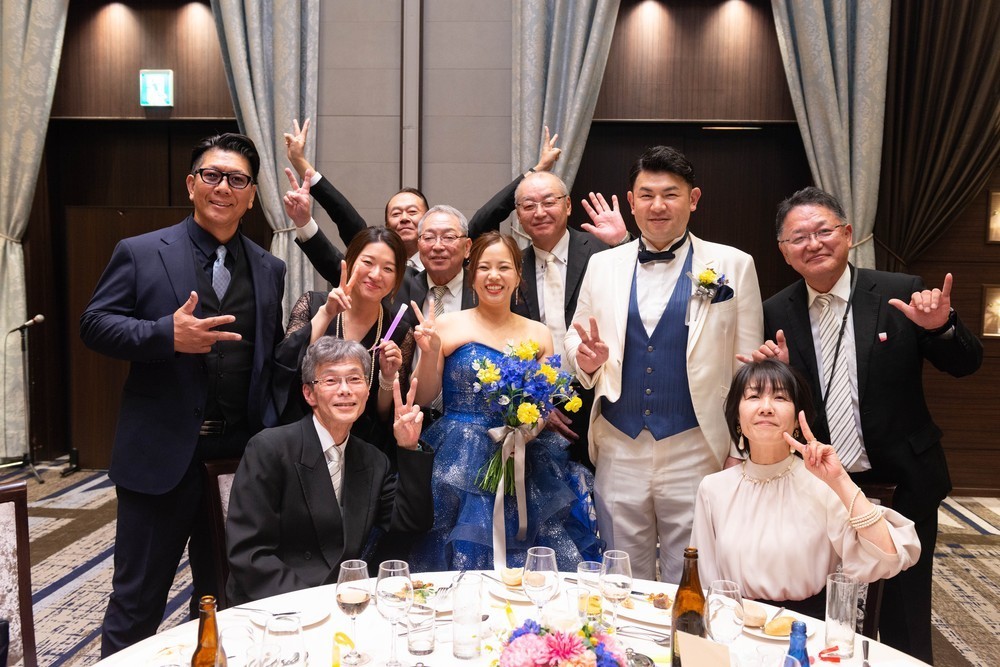 ゴージャスな会場で一生に一度の思い出を