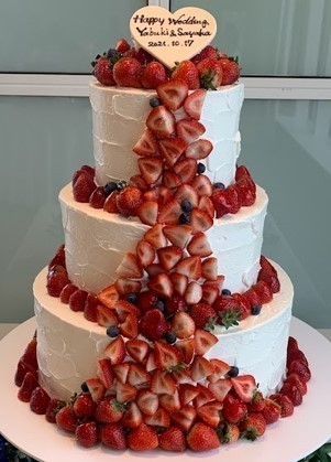 グランディエールのウエディングケーキアイディア🍰