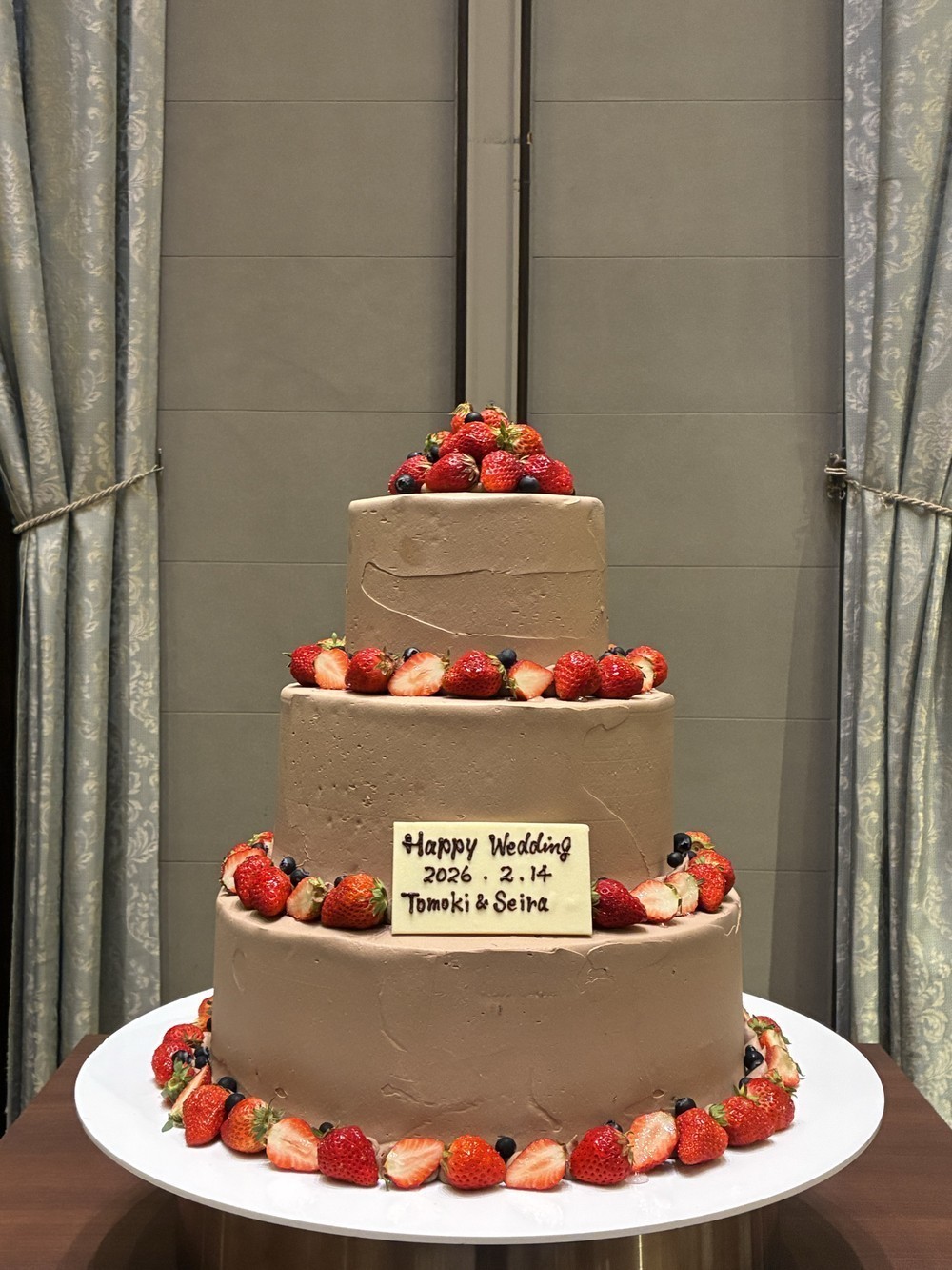 グランディエールのウエディングケーキアイディア🍰