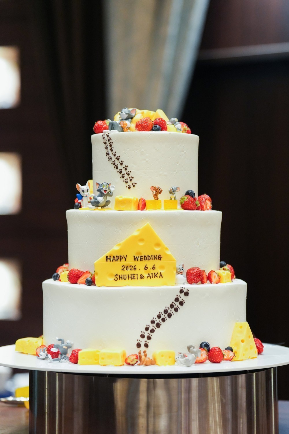 グランディエールのウエディングケーキアイディア🍰