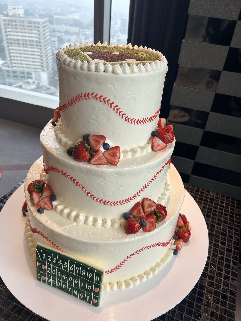 グランディエールのウエディングケーキアイディア🍰