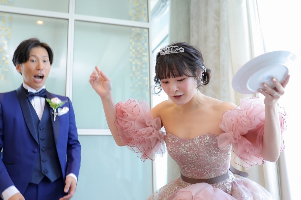かわいい笑顔あふれる春の結婚式🌸