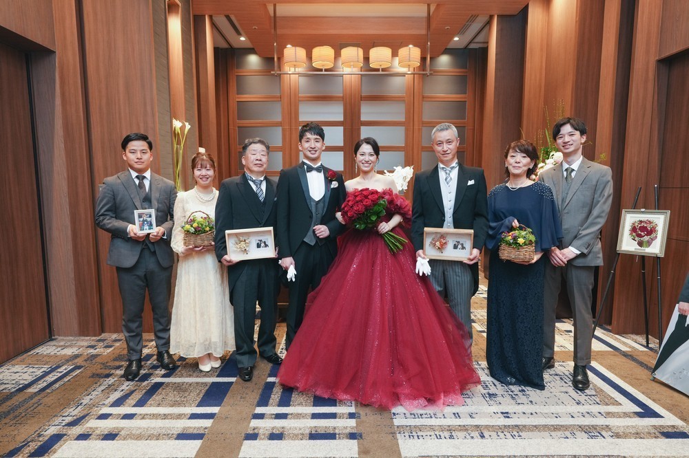 家族への愛で創った 温かな結婚式