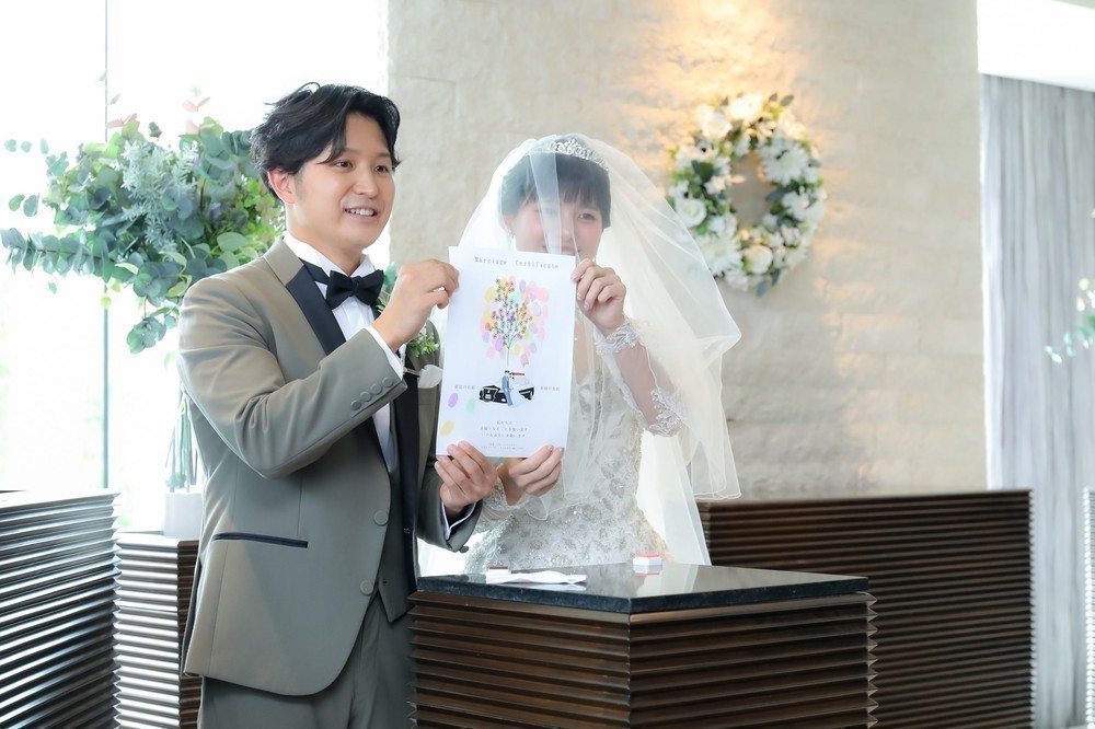 オリジナルに溢れたマイウェディング