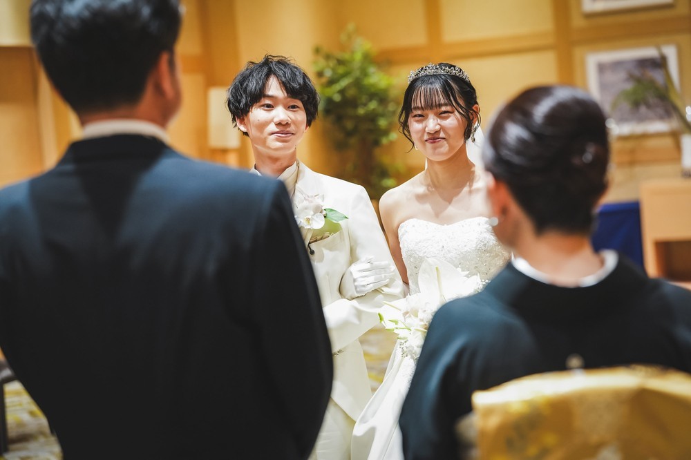 ふたりがかわいい❤ポップな結婚式