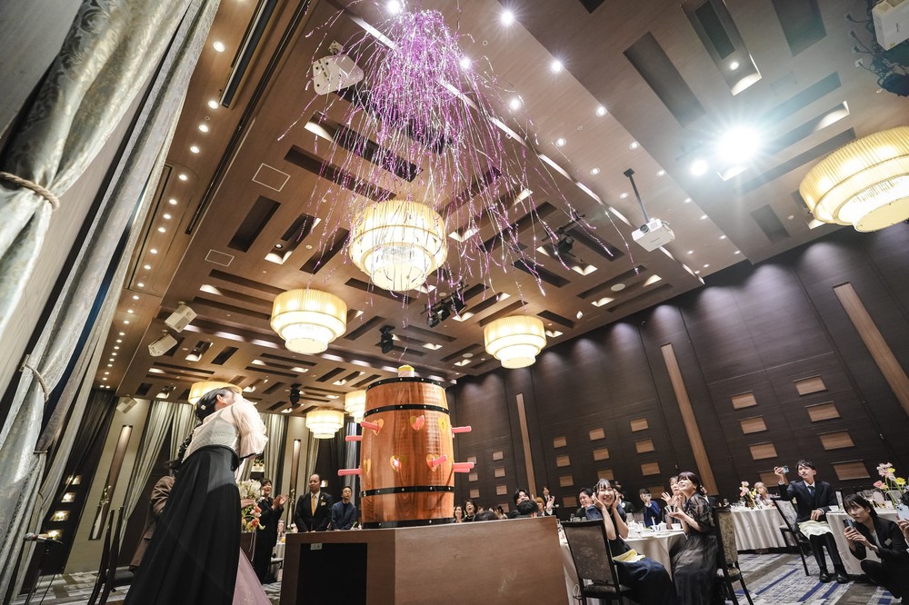 ふたりがかわいい❤ポップな結婚式