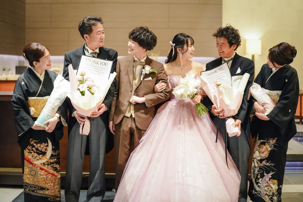 ふたりがかわいい❤ポップな結婚式