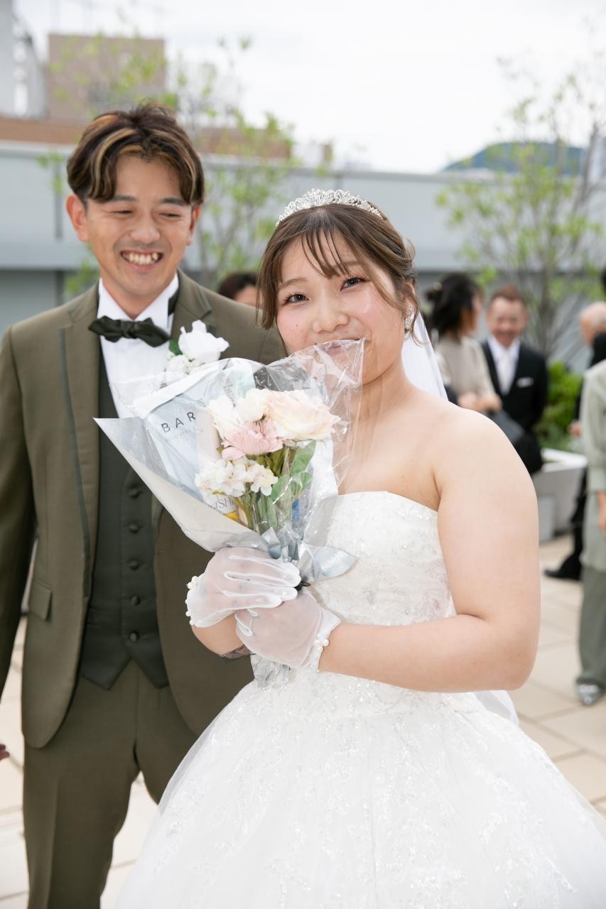 お二人らしさと感謝が詰まった　笑顔溢れる一日