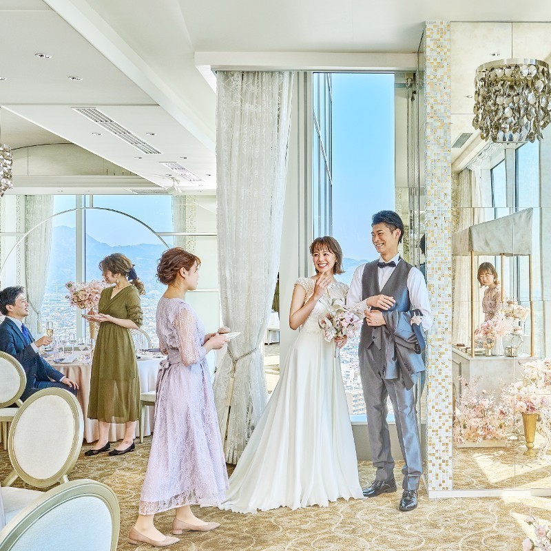 残▲《月1BIG》スイーツ試食×絶景ロケ
チャペル会場＊プレ花必見FAIR（最短90分）