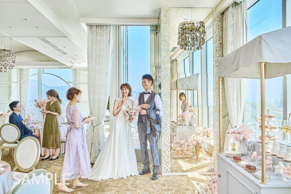 カフェ限定「婚礼ドリンク飲み放題」