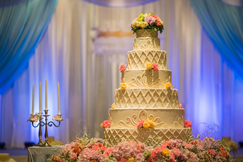 こだわり満載！グランディエールのウエディングケーキ🍰