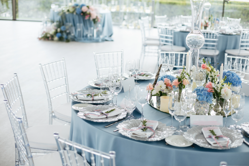 サムシングブルーだけじゃない💙結婚式に込めた『4つの願い』