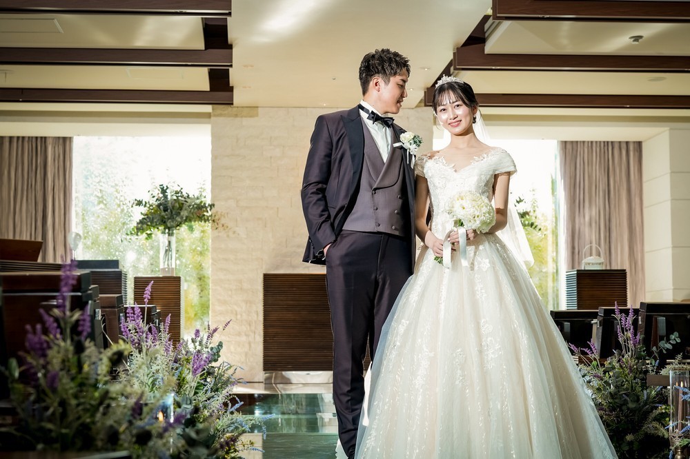 ゲストに静岡の景色を見せたい！高層階エレガントwedding🌹